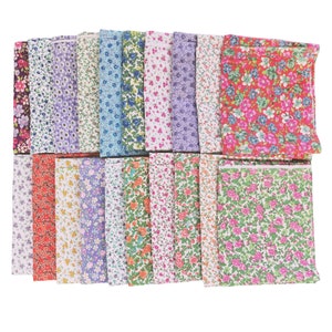 100 Pieces Floral Calico 5 Inch Squares Pre-cut 100% Cotton Quilt Fabric, Charm Pack image 2