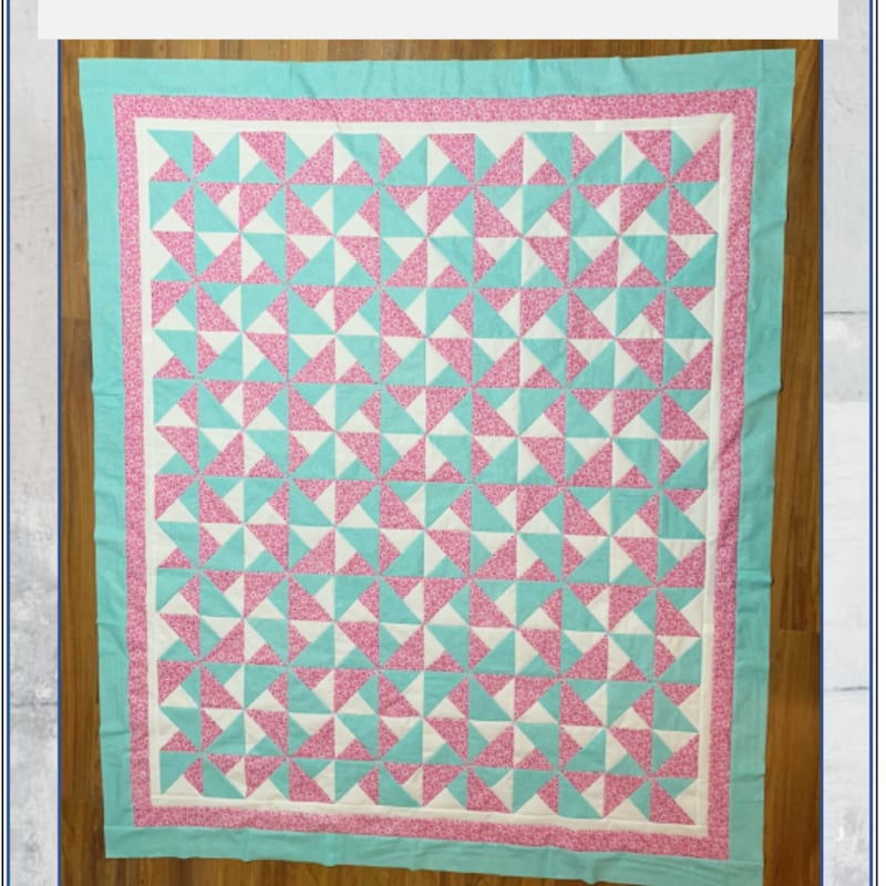 Pinwheel Quilt Pattern - Etsy