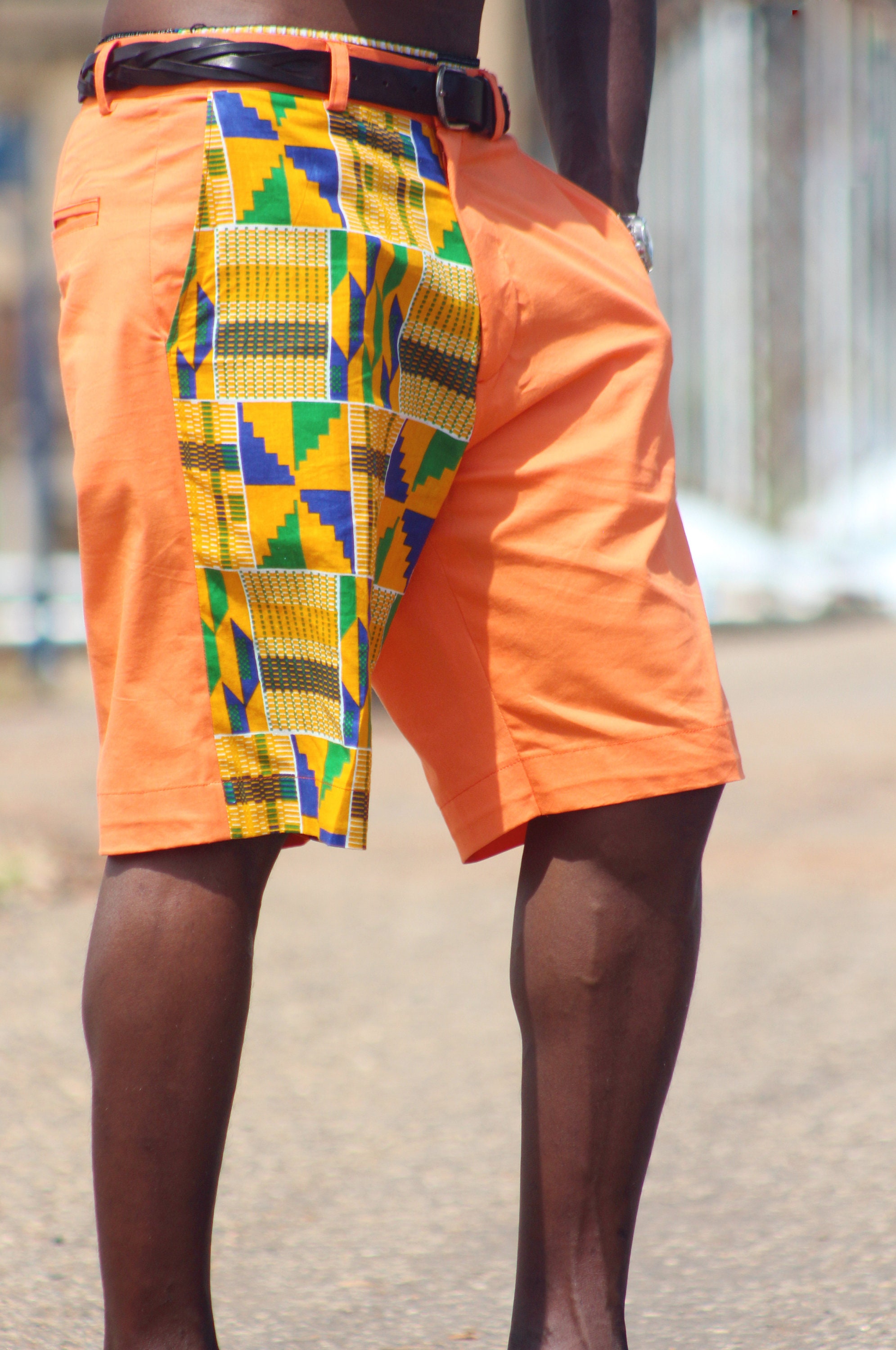 Kente Men's Shorts Men's Summer Shorts Casual Shorts African