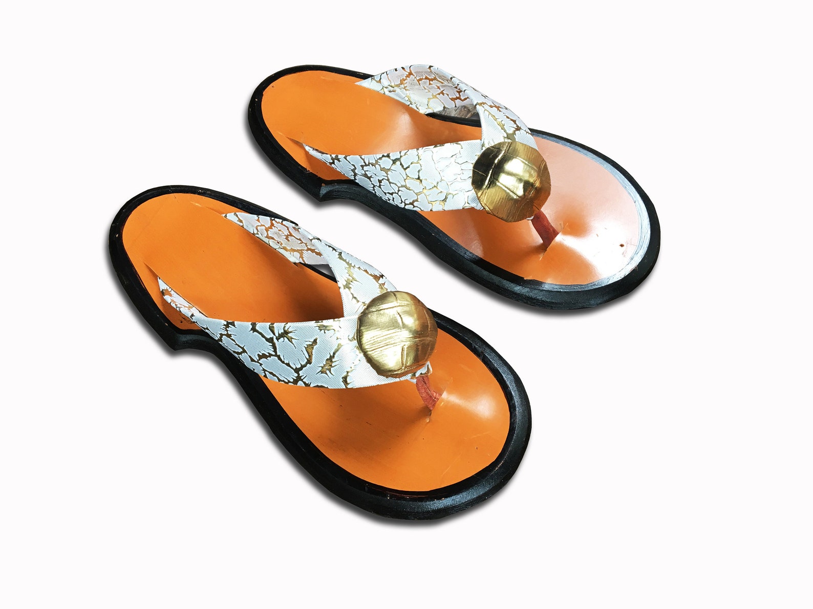 Traditional Ahenema Women's Slippers Ghanaian Handmade Etsy