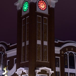 Christmas Clock Tower