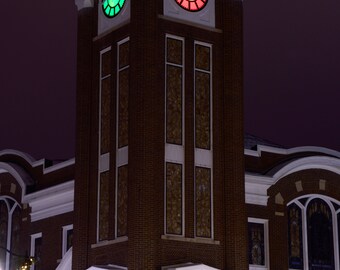 Hoboken Clock Tower Original Photograph 8x10 - Etsy