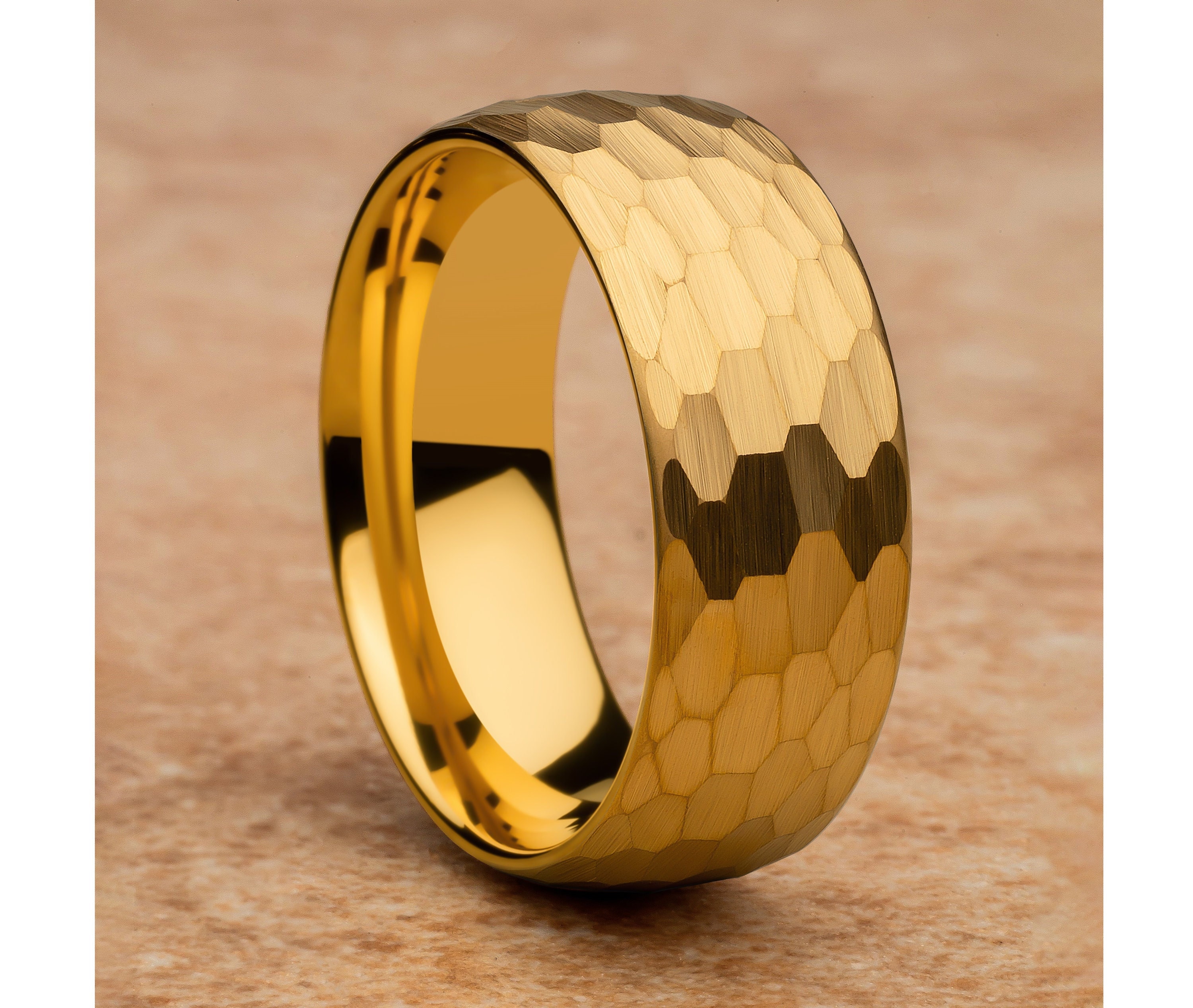 Fede Nuziale Da Uomo In Tungsteno Massiccio, Semi-cupola Da 8 Mm Grigio Scuro Lucidato, Anello Anniversario In Carburo Di Tungsteno Dalla Vestibilit&agrave; Comoda TS6150 - Italia