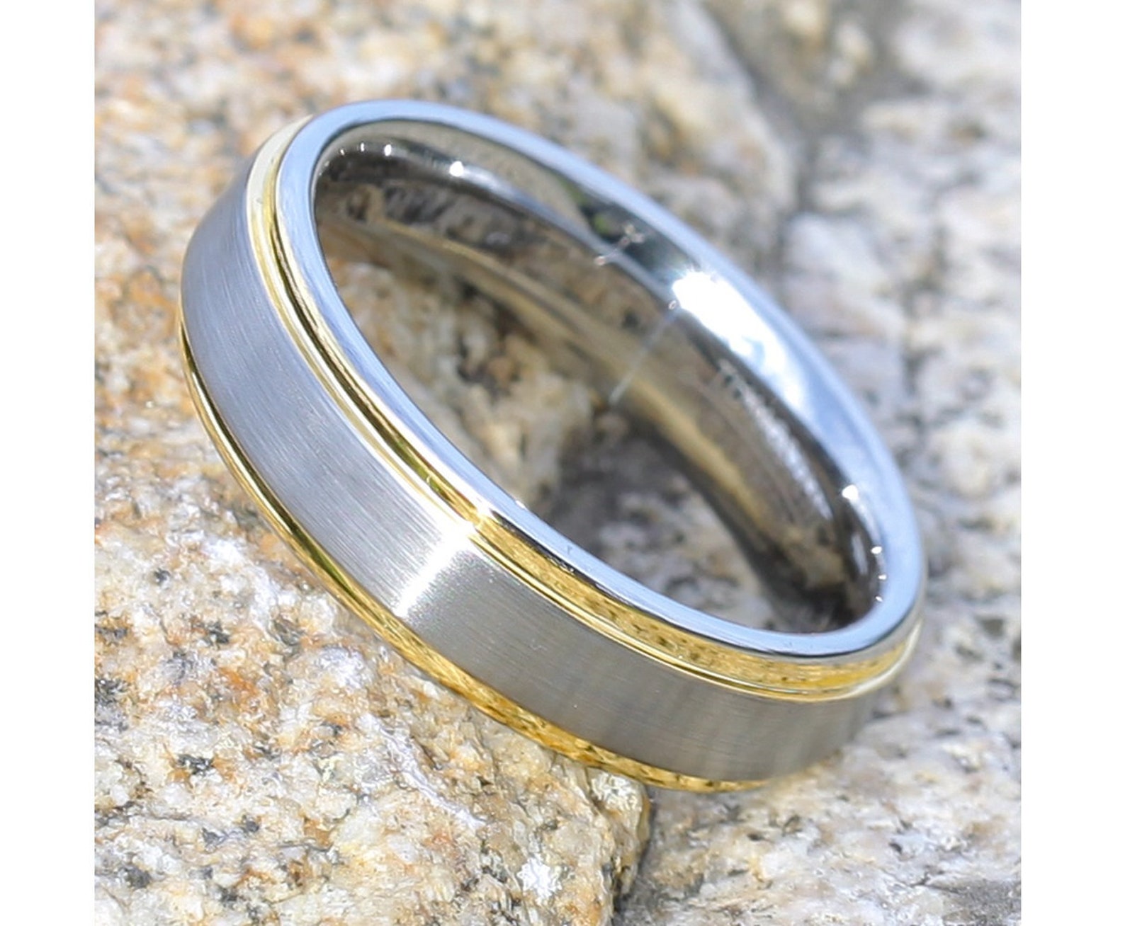 Women's Tungsten Wedding Band 6mm Tungsten Wedding Band Etsy UK