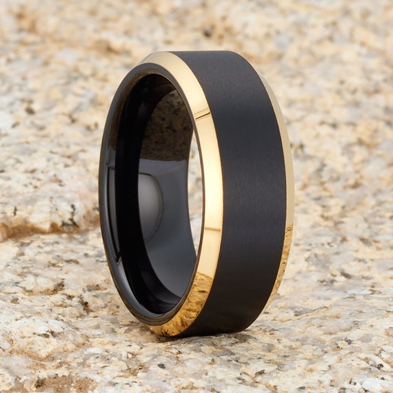 Gold and tungsten ring deals