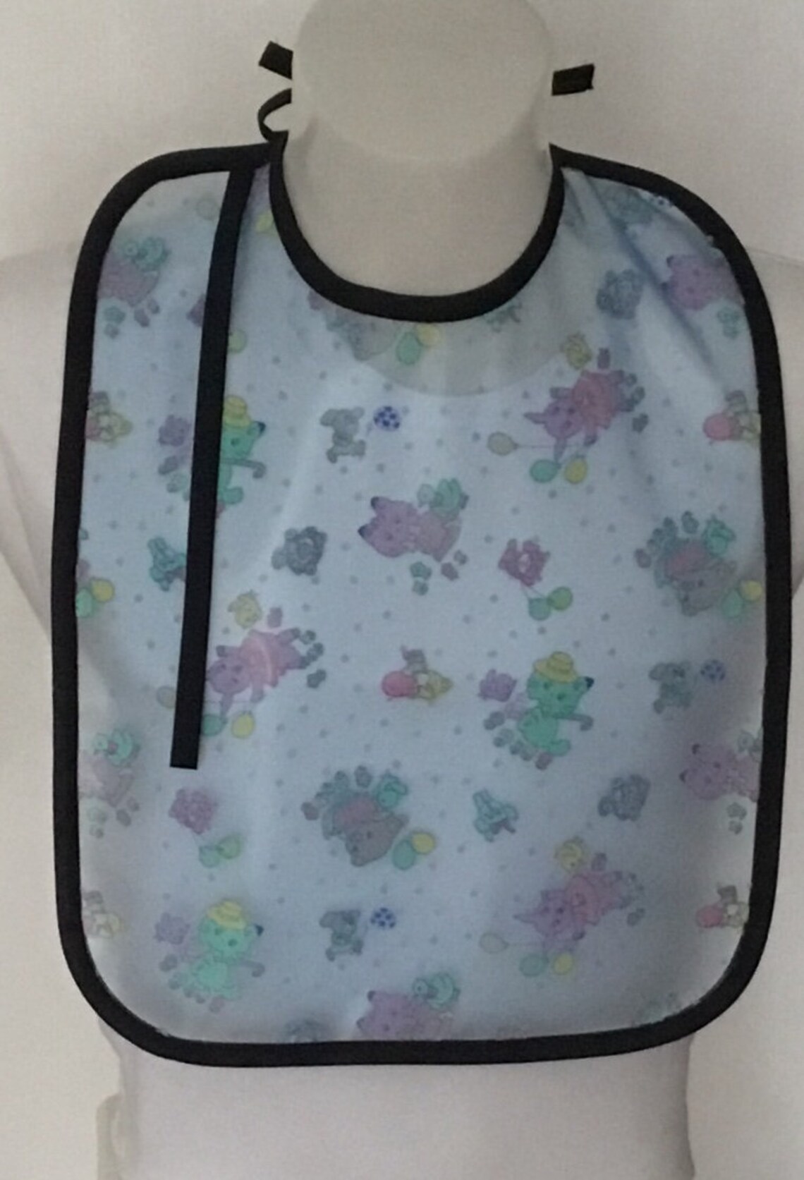 Plastic Bib Pvc Bib Adult Baby Bib Plastic Adult Baby Bib Etsy