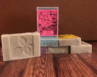 Homemade Goats Milk and Shea Butter 4oz soap bars