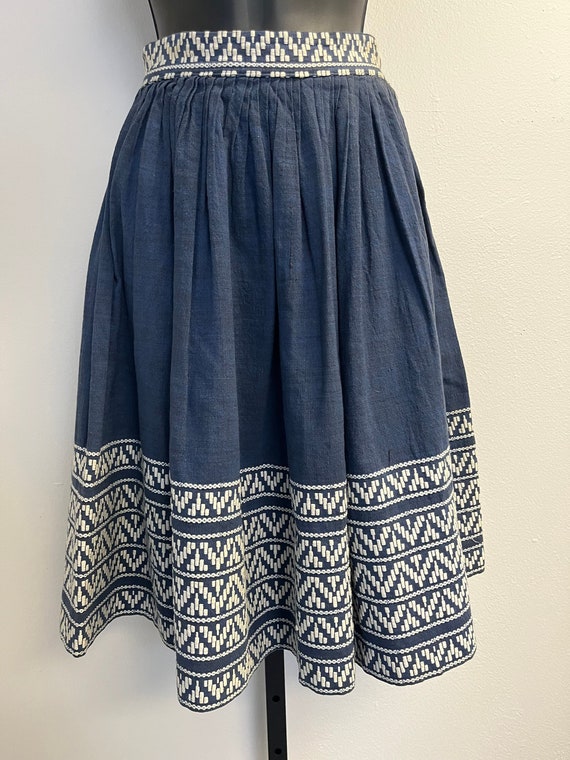 Vintage Handwoven Mexican Skirt