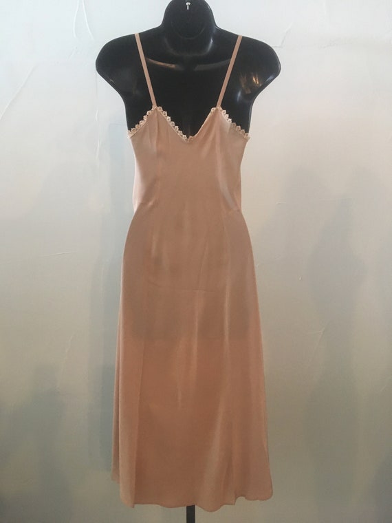 Vintage 1950's Rayon Slip - image 2