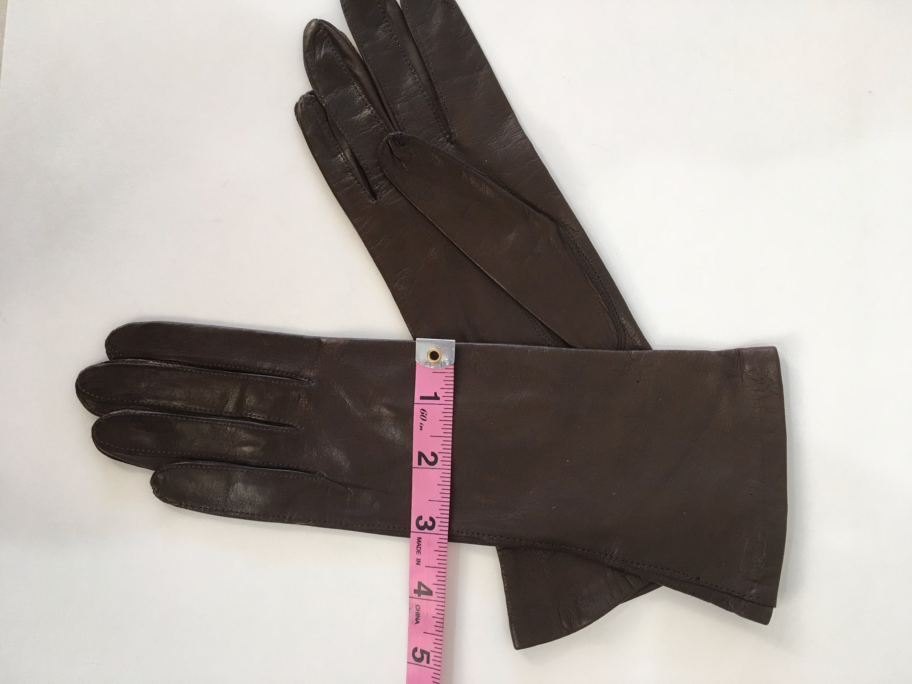 Wonderful Vintage Women's Grandoe Lined Leather Gloves - Etsy
