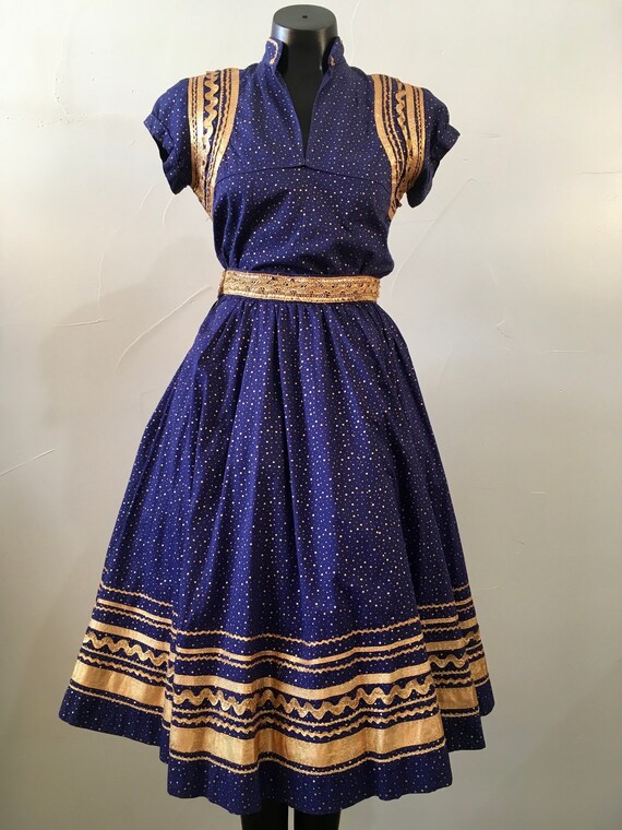 VIVA LA FIESTA! Vintage Women's Fiesta/Patio Dress