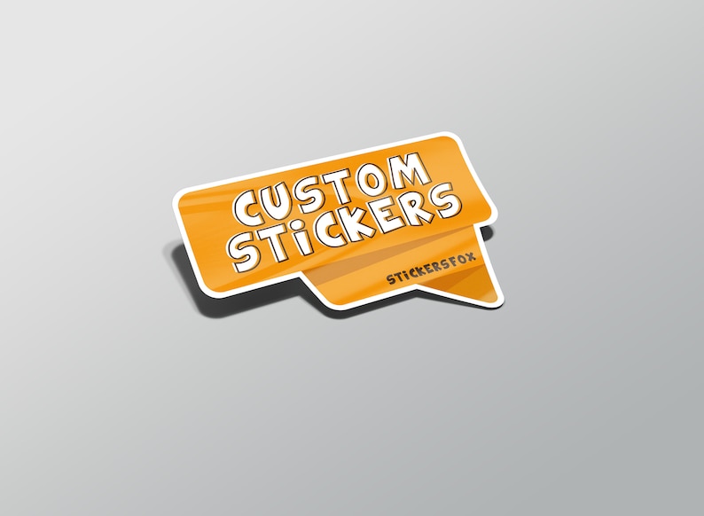 100 Custom Die Cut Vinyl Stickers Pack. Your custom vinyl sticker or decal cut to any shape. We make stickers from your pictures. image 7