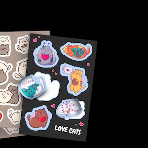 Personalized sheet stickers printed on high-quality vinyl or paper. Ideal for businesses, crafts, and custom packaging. Multiple designs on one sheet available. Waterproof, durable, and easy to peel. Choose matte or glossy finish for a professional touch. Perfect for logos, labels, and branding. Bulk orders welcome. Fast processing and shipping!