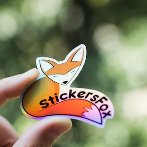 Custom Holographic Stickers: Your Design on Waterproof Vinyl