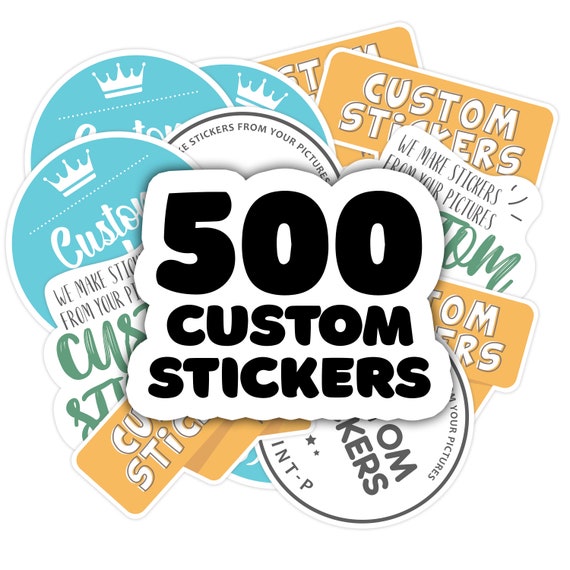 Custom stickers india online