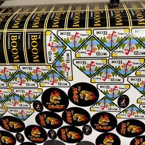 Unique custom stickers at Stickersfox – Personalize your style effortlessly. Alt text: Vibrant and diverse sticker designs for a touch of individuality. Explore now!