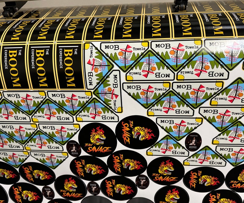 Unique custom stickers at Stickersfox – Personalize your style effortlessly. Alt text: Vibrant and diverse sticker designs for a touch of individuality. Explore now!