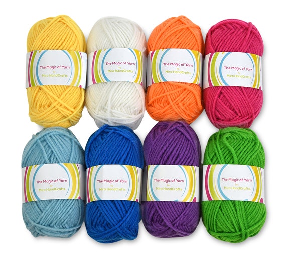 8 Knitting Yarn Skeins 2 Knitting Needles 2 Crochet Hooks And 7 Ebooks With Crochet Patterns Included Great Gift For Women 8 Knitting Yarn Skeins 2 Knitting Needles 2 Crochet Hooks And 7 Ebooks With Crochet Patterns Included Great Gift For Women