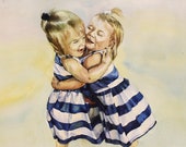 Child Portrait kids Portrait From Photo couple portrait wedding illustration Family portrait Couple Portrait painting from photos 