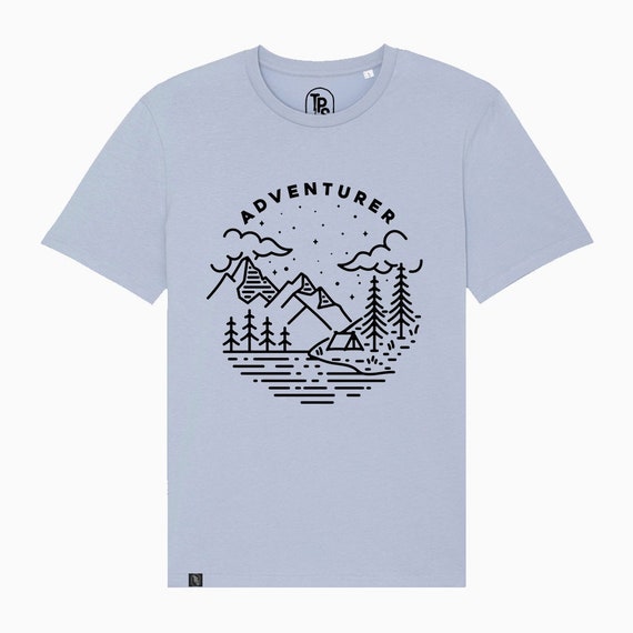 Adventure Mountain Themed T Shirt, Hiking Tees, Outdoor Shirts