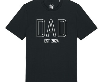 Dad Funny Son Daughter Shirt Fathers Day T Shirt Gift For Daddy Birthday Shirt Casual Wear Text Design T-Shirt Cotton Tee