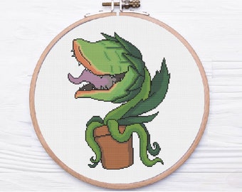 Audrey 2, Little Shop of Horrors - Cross Stitch Pattern PDF