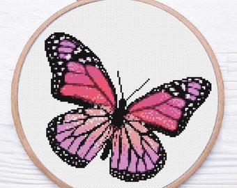 Butterfly 3 - Cross Stitch Pattern PDF