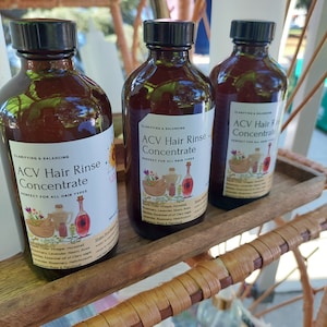Herbal ACV Hair Rinse Concentrate
