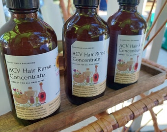 Herbal ACV Hair Rinse Concentrate
