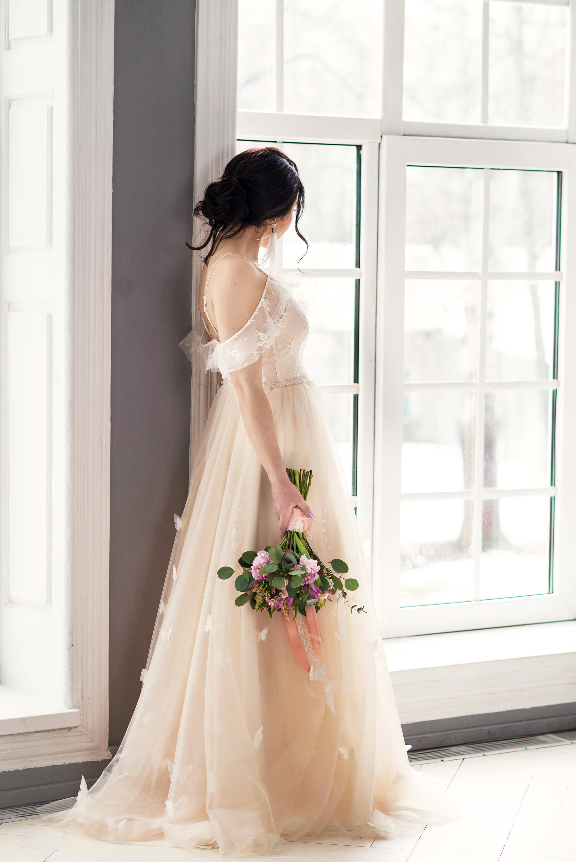 rustic romantic wedding dresses