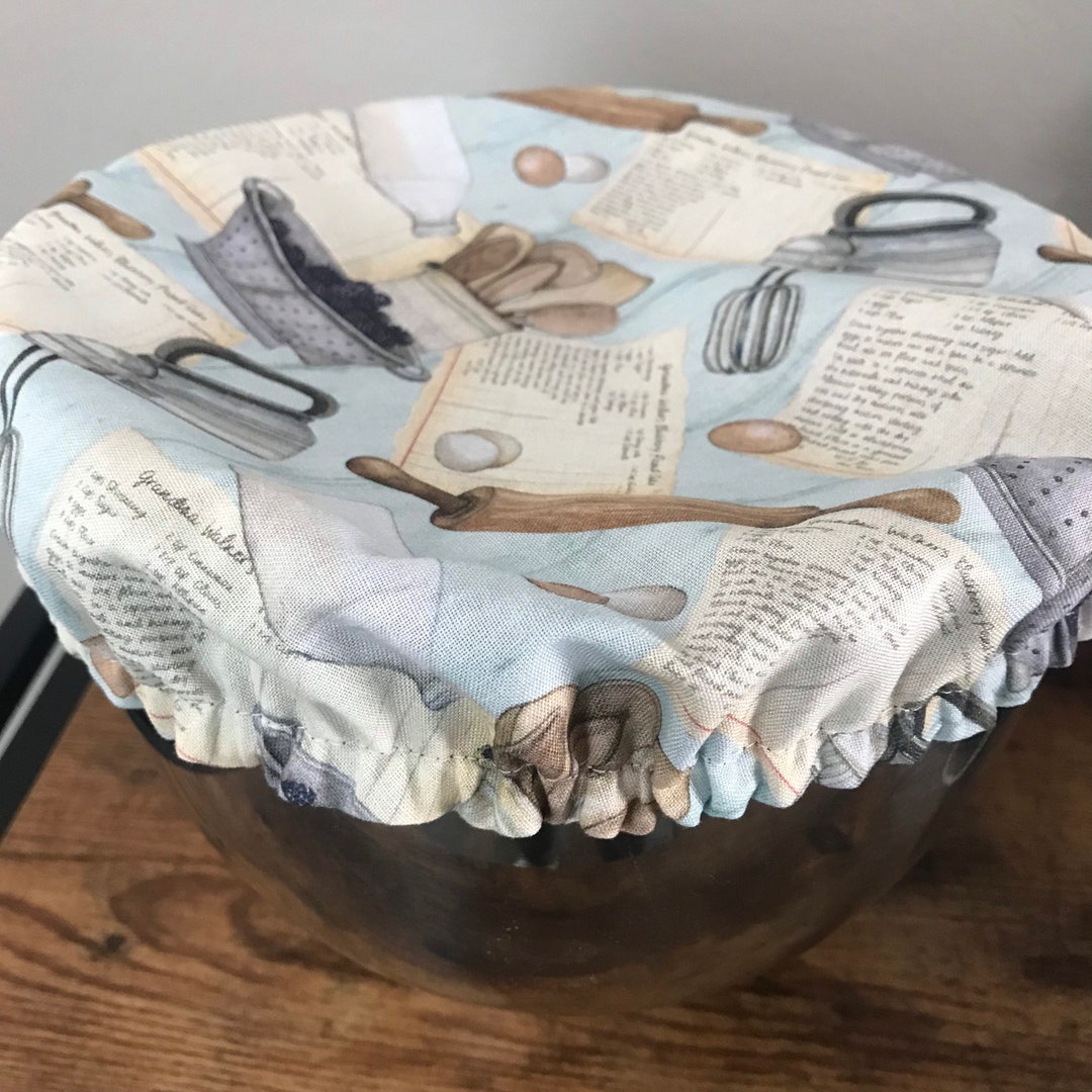 Elastic Bowl Cover, Mixing Bowl Cover, Bread Bowl Cover, Kitchen Linen