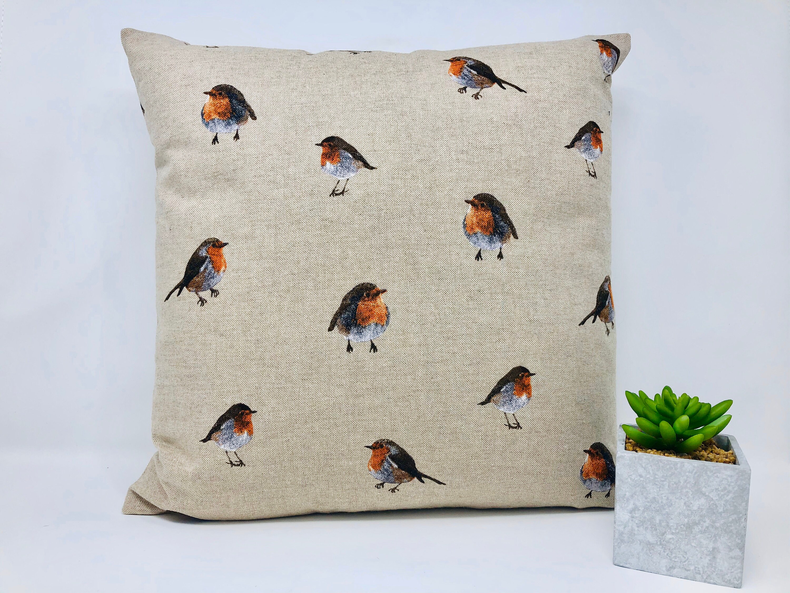 robin cushion cover