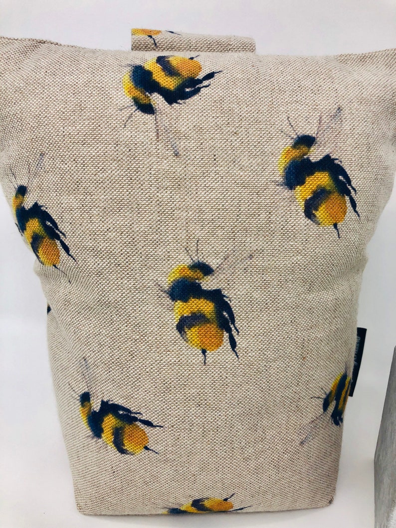 Bumble Bee Door Stop Perfect Home Decor Gift Zipped Fabric Etsy UK