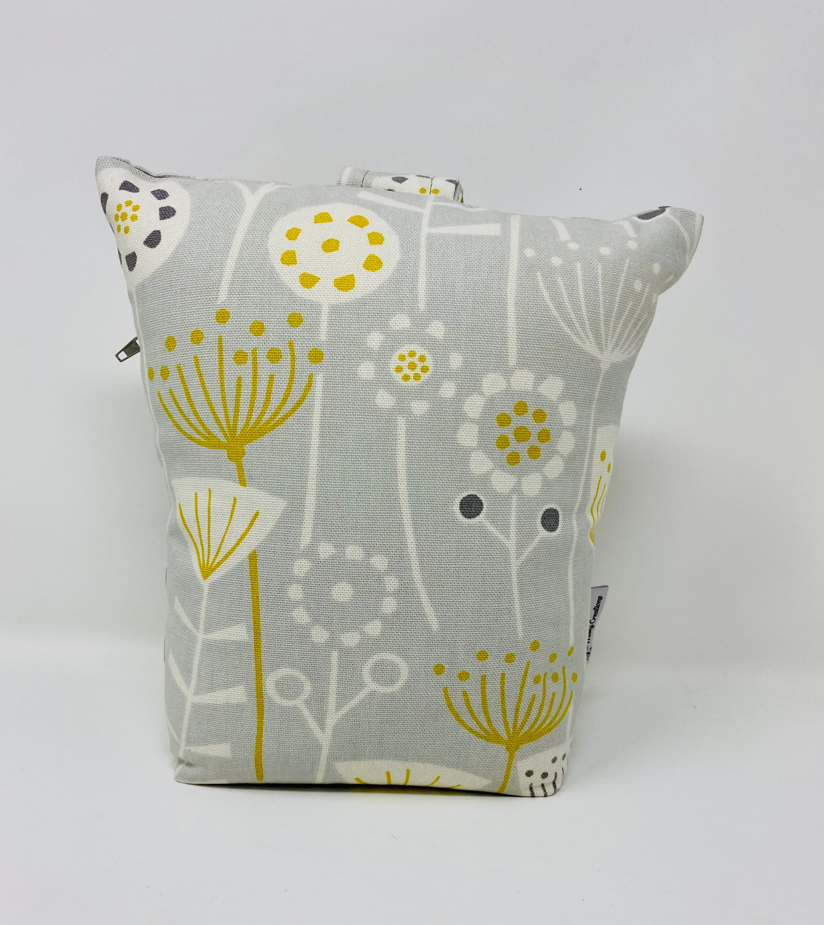 Grey Scandi Flower Door Stop Perfect Home Decor Gift Fabric Etsy UK