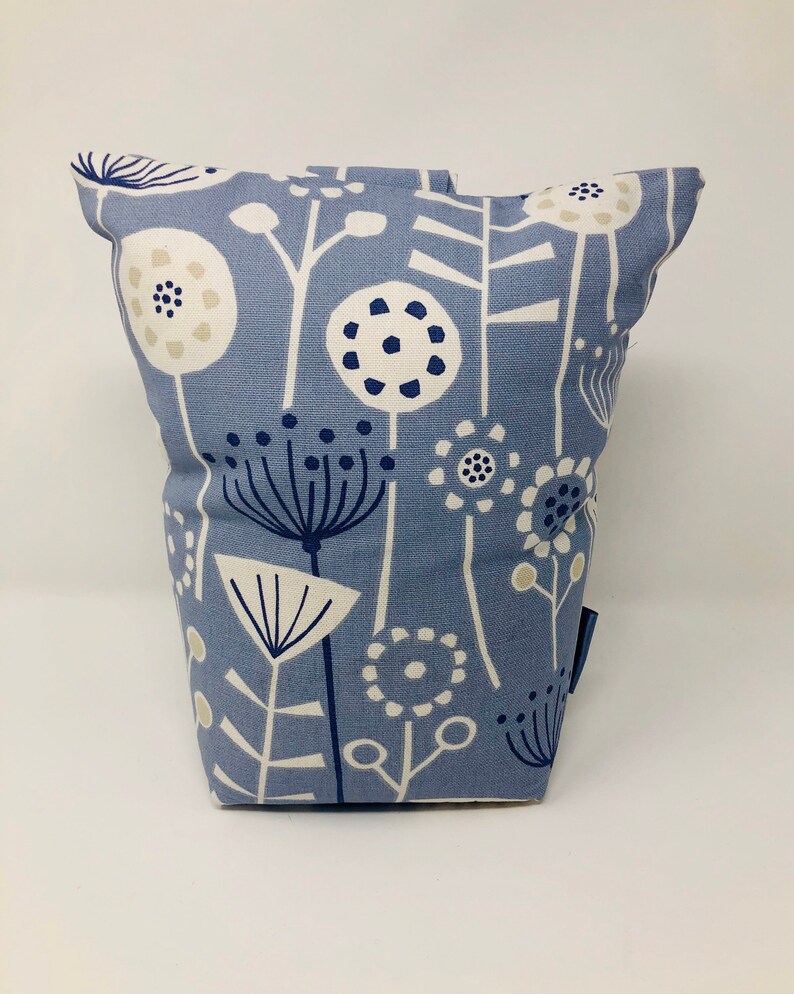 Blue Scandi Flower Door Stop Perfect Home Decor Gift Fabric Etsy UK