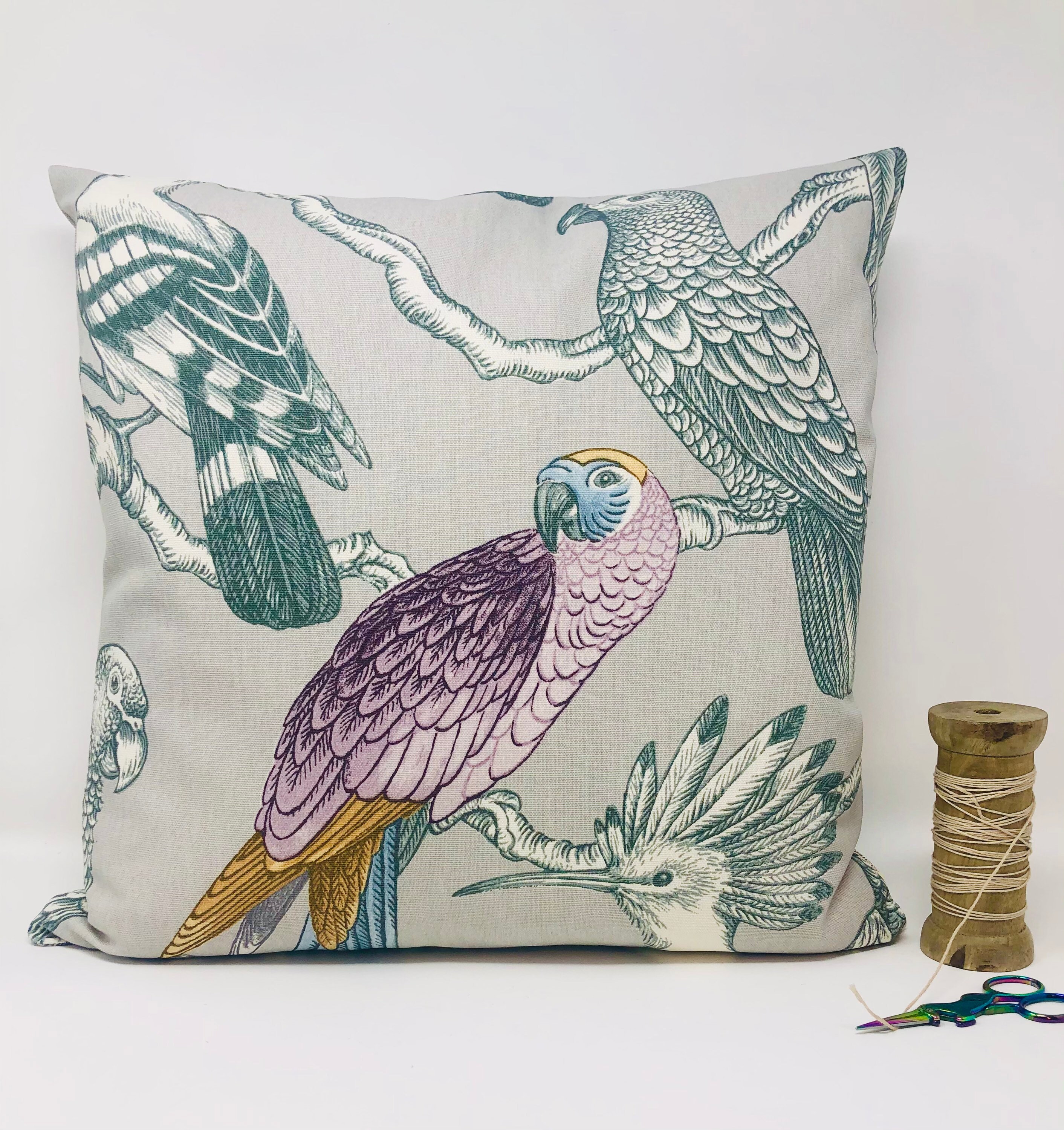 Sunning Exotic Bird Cushion Cushion Cover Duck Feather Etsy UK