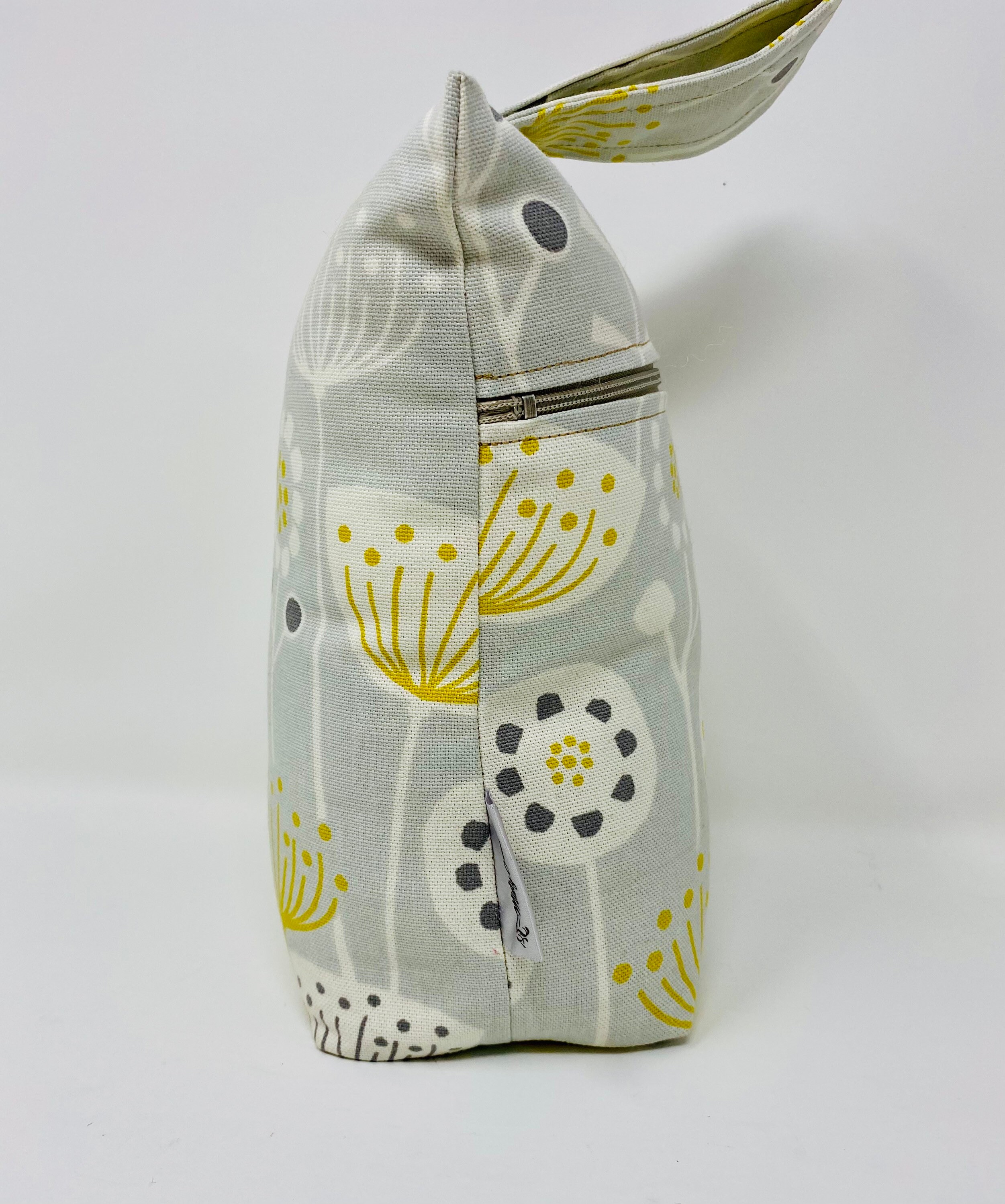 Grey Scandi Flower Door Stop Perfect Home Decor Gift Fabric Etsy UK