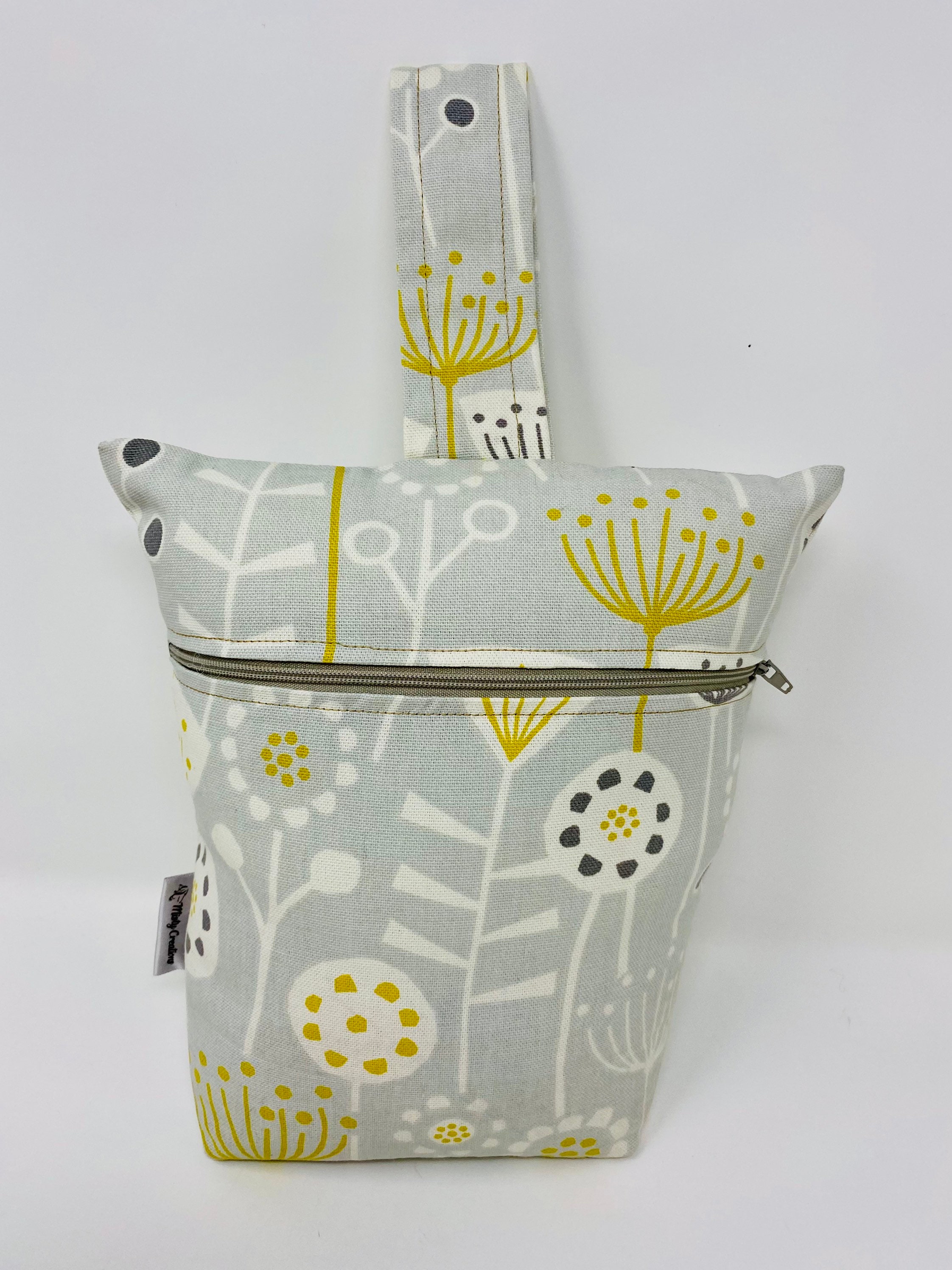 Grey Scandi Flower Door Stop Perfect Home Decor Gift Fabric Etsy UK