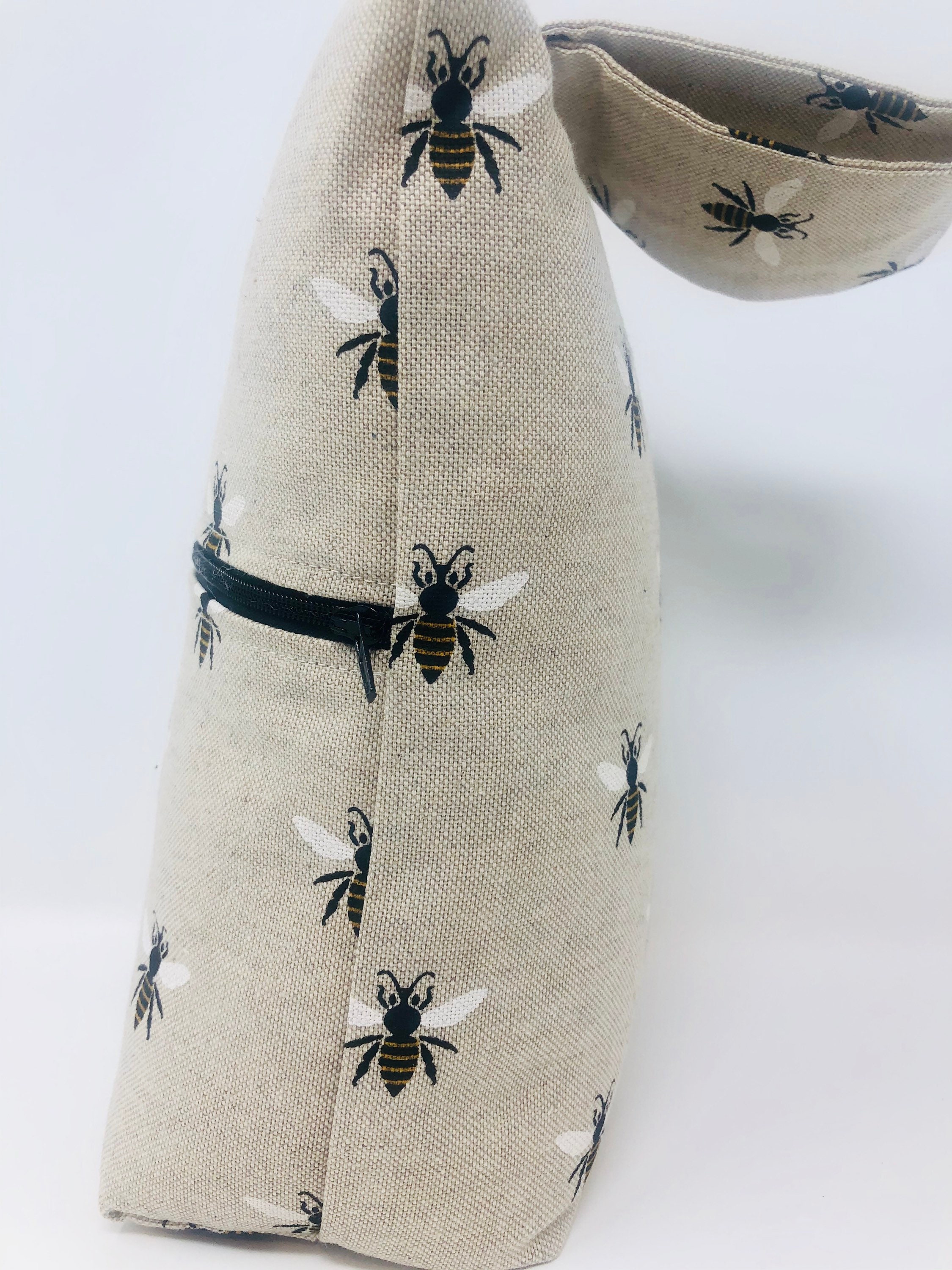 Bee Door Stop Bumble Bee Door Stopper Honey Bee Fabric Etsy