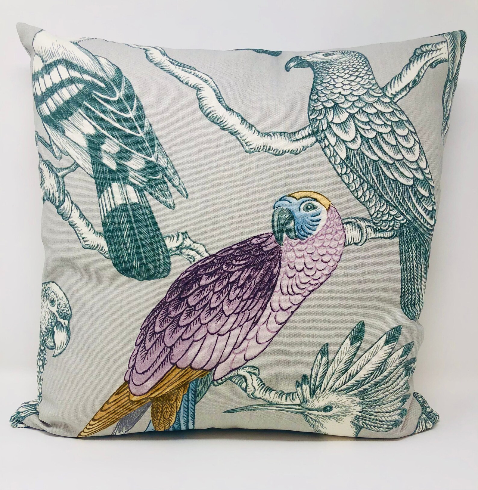 Sunning Exotic Bird Cushion Cushion Cover Duck Feather Etsy UK