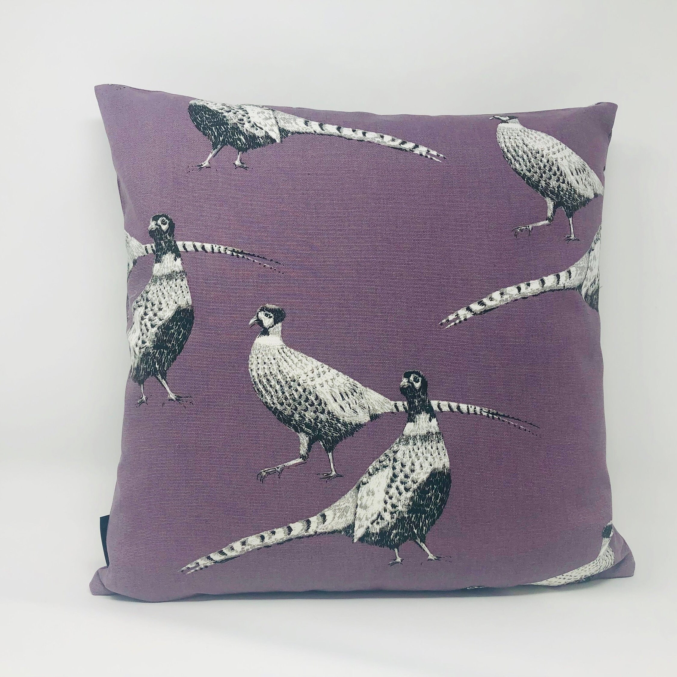 pheasant throw pillows