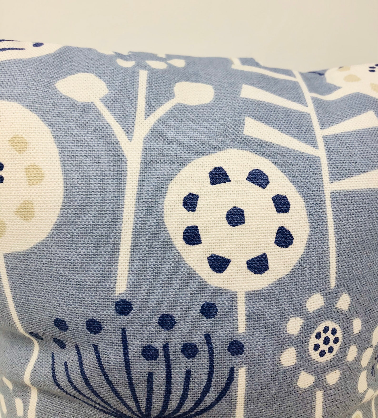Blue Scandi Flower Door Stop Perfect Home Decor Gift Fabric Etsy UK