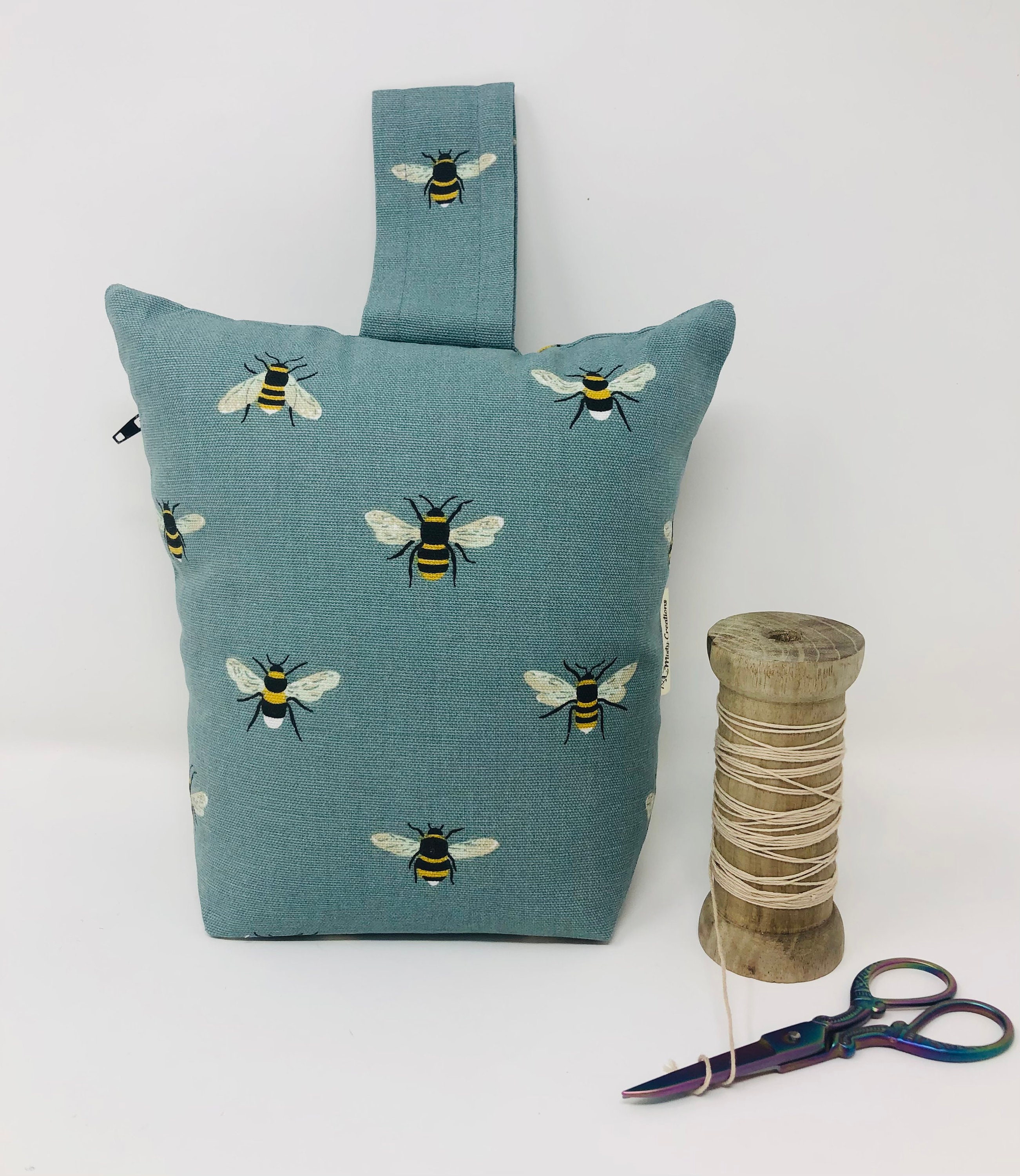 Sophie Allport Teal Bumble Bee Door Stop Perfect Home Decor Etsy UK
