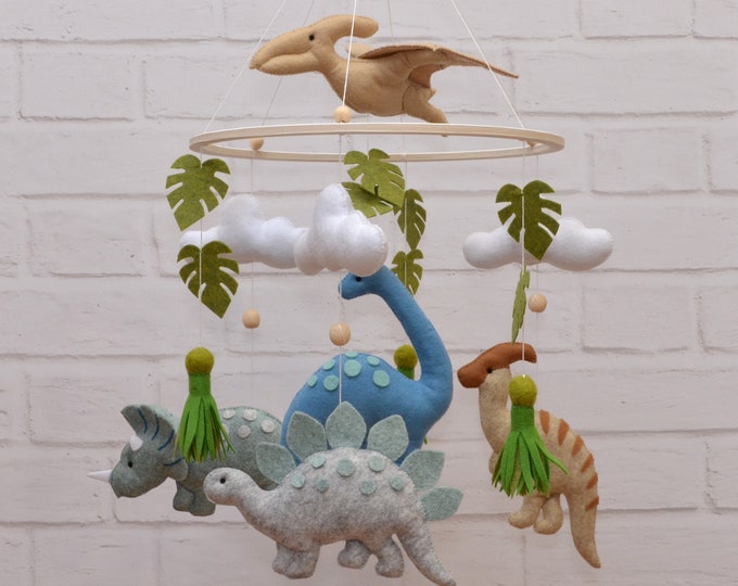 Baby Mobile. Dinosaur Mobile Baby. Crib Mobile Dino. Nursery Decor Dinosaur. Crib Mobile Dinosaur. Dino Nursery Decor. Crib Decor Dinosaur.