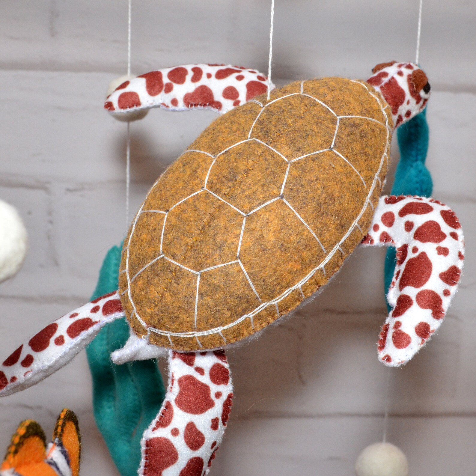 Baby Mobile Ocean Nursery Mobile Coral Reef Mobile Sea Etsy