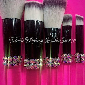 Twinkle Makeup Brushes