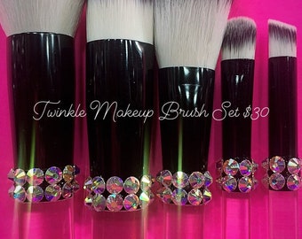 Twinkle Makeup Brushes