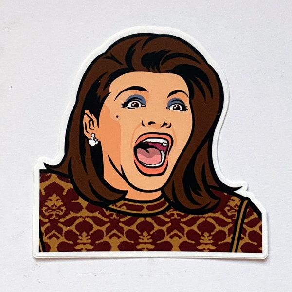 Soraya Montenegro "Gasps in Spanish" sticker