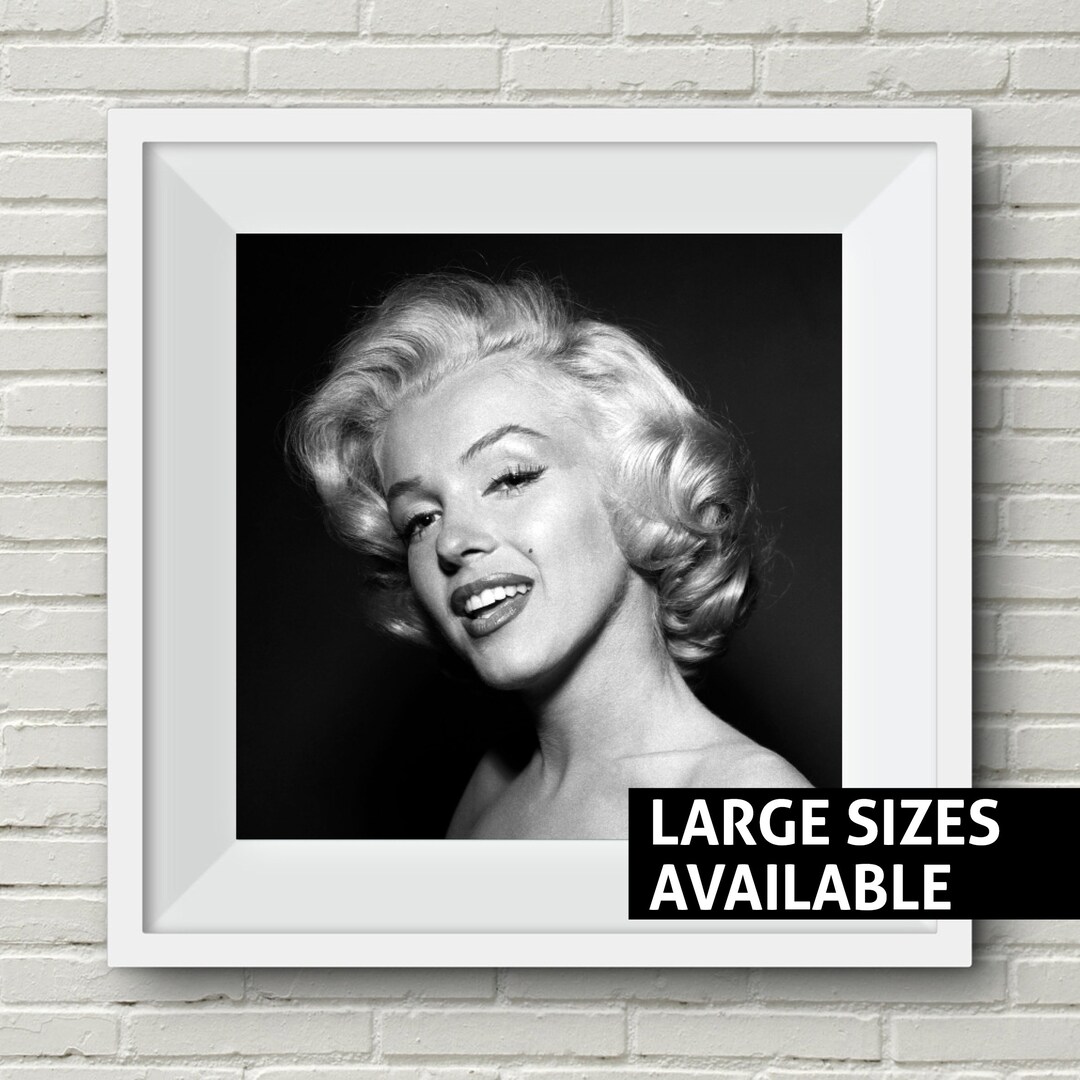 Marilyn Monroe Print Marilyn Monroe Fashion Art Print Iconic Living ...