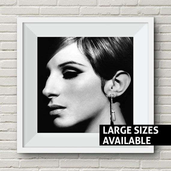 Barbra Streisand Print The Way We Where Memory Lyrics Black Etsy